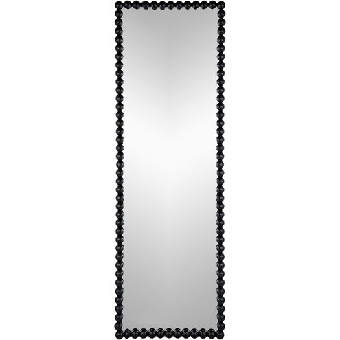 Harley 72 X 23 inch Black Floor Mirror/Wall Mirror