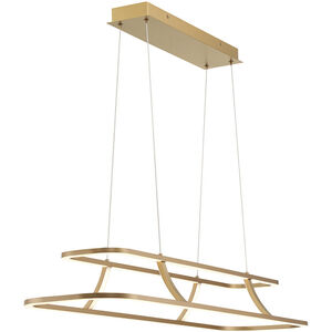 Cadoux 2 Light 11.75 inch Island Light