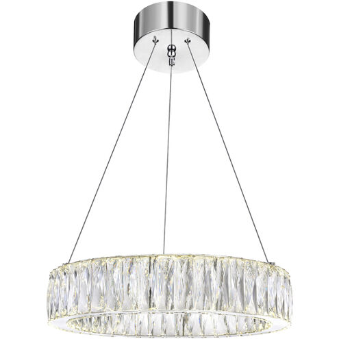 Juno LED 20 inch Chrome Chandelier Ceiling Light