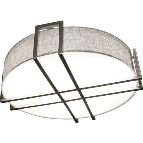 Lambert LED 20 inch Satin Nickel Flush Mount Ceiling Light