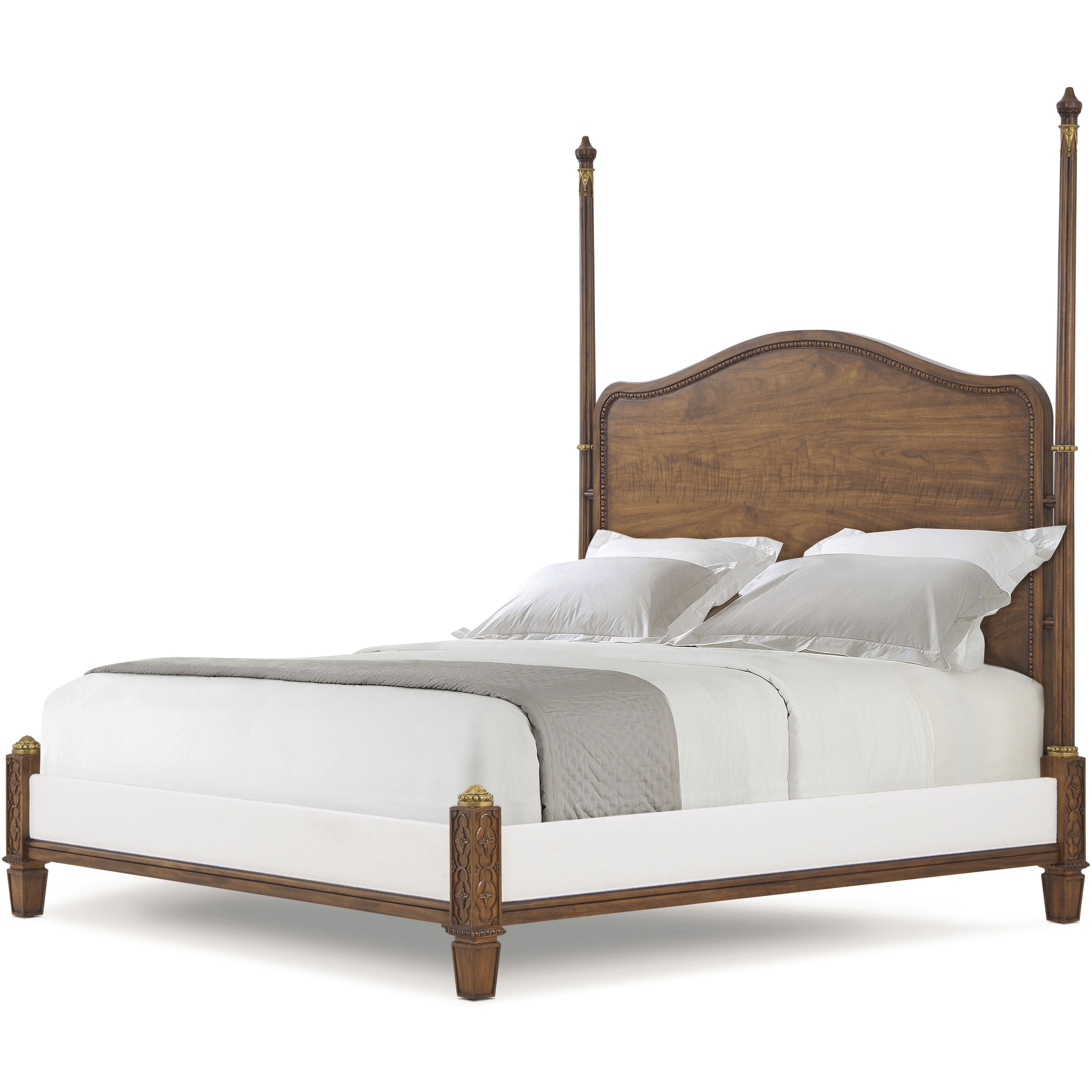 Dorset US Queen Bed, Wooden, Upholstered, Althorp Living History