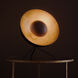 Sigmund 18.75 inch 60 watt Blackened Steel Table Lamp Portable Light