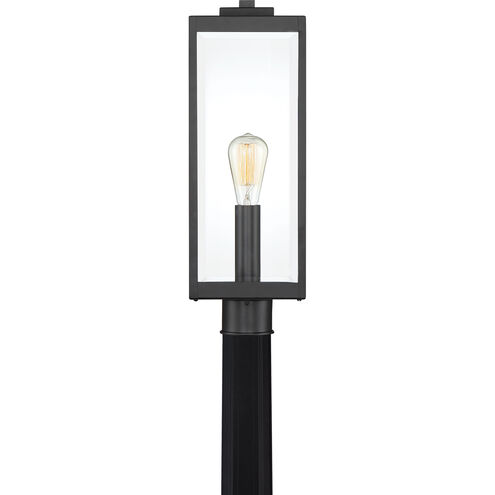 Westover 1 Light 21 inch Earth Black Outdoor Post Lantern