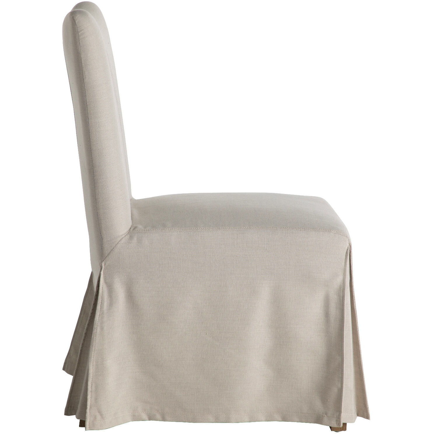 Jeanette Cerused Ash / Ivory Beige Dining Chair