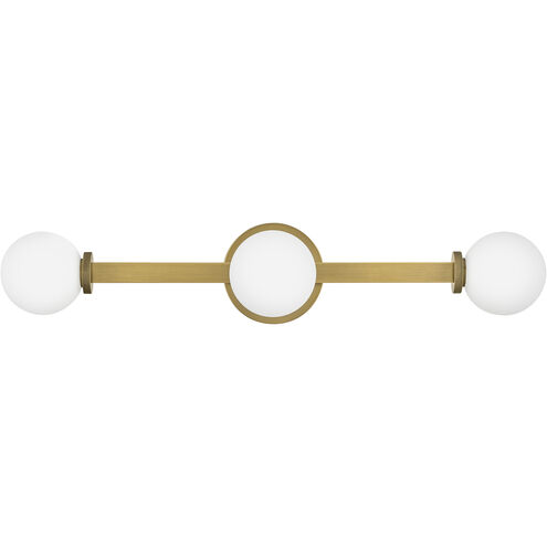 Audrey LED 26 inch Heritage Brass Bath Light Wall Light
