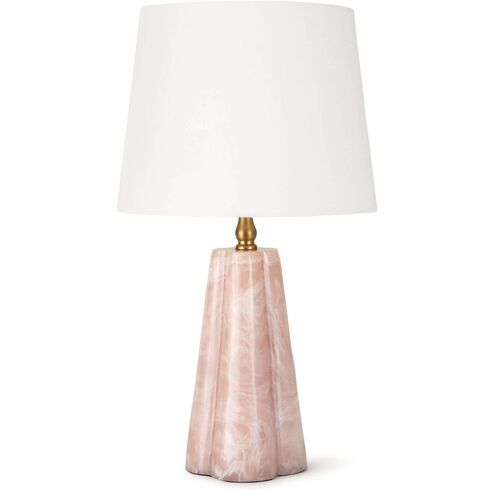 Joelle 17.5 inch 60.00 watt Rose Mini Lamp Portable Light