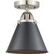 Nouveau 2 Appalachian 1 Light 8.00 inch Semi-Flush Mount