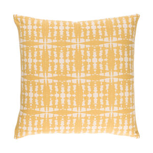 Ridgewood 18 X 18 inch Bright Yellow and Cream Pillow