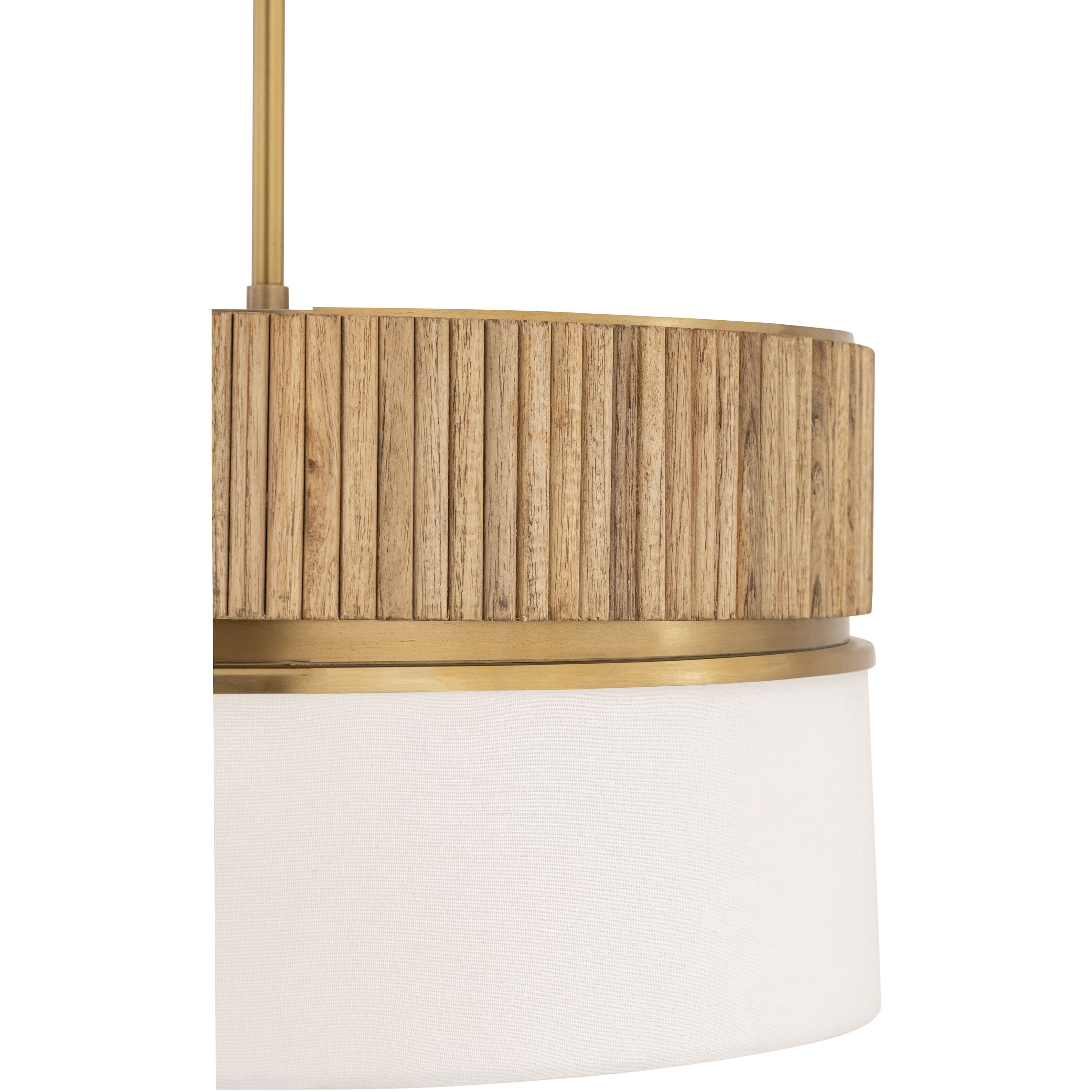 Nebri 2 Light 18 inch Legacy Brass Pendant Ceiling Light