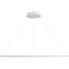 Veritas 47.25 inch 120.00 watt Sand White Chandelier Ceiling Light