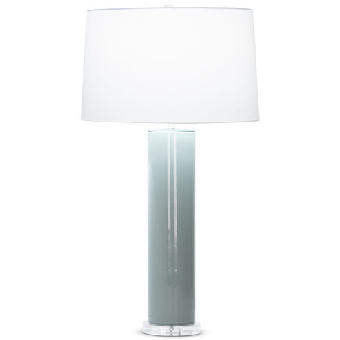 FlowDecor 4510 Miranda 34 inch 150 watt Grey-Blue Table Lamp Portable Light