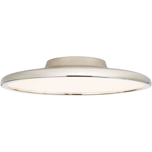 Peter Bristol Dot LED 16.5 inch Polished Nickel Flush Mount Ceiling Light