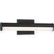 Junction LED 18 inch Matte Black Wall Sconce Wall Light