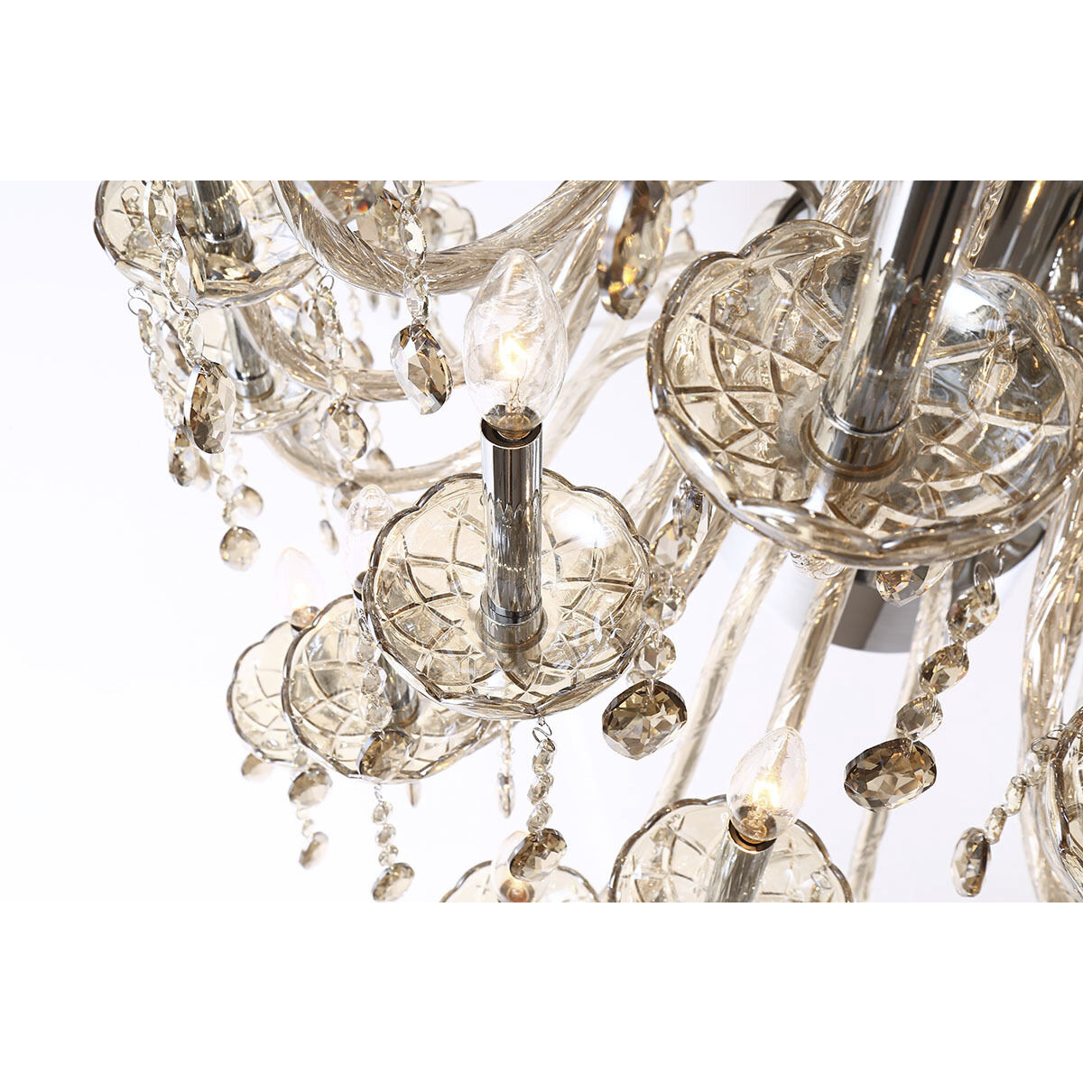 Ferrero 48 Light 42 inch Chrome Chandelier Ceiling Light