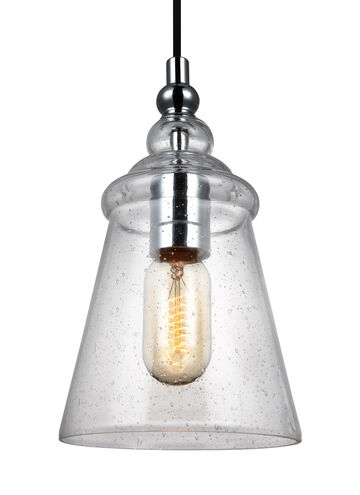 Loras 1 Light 5.75 inch Chrome Pendant Ceiling Light