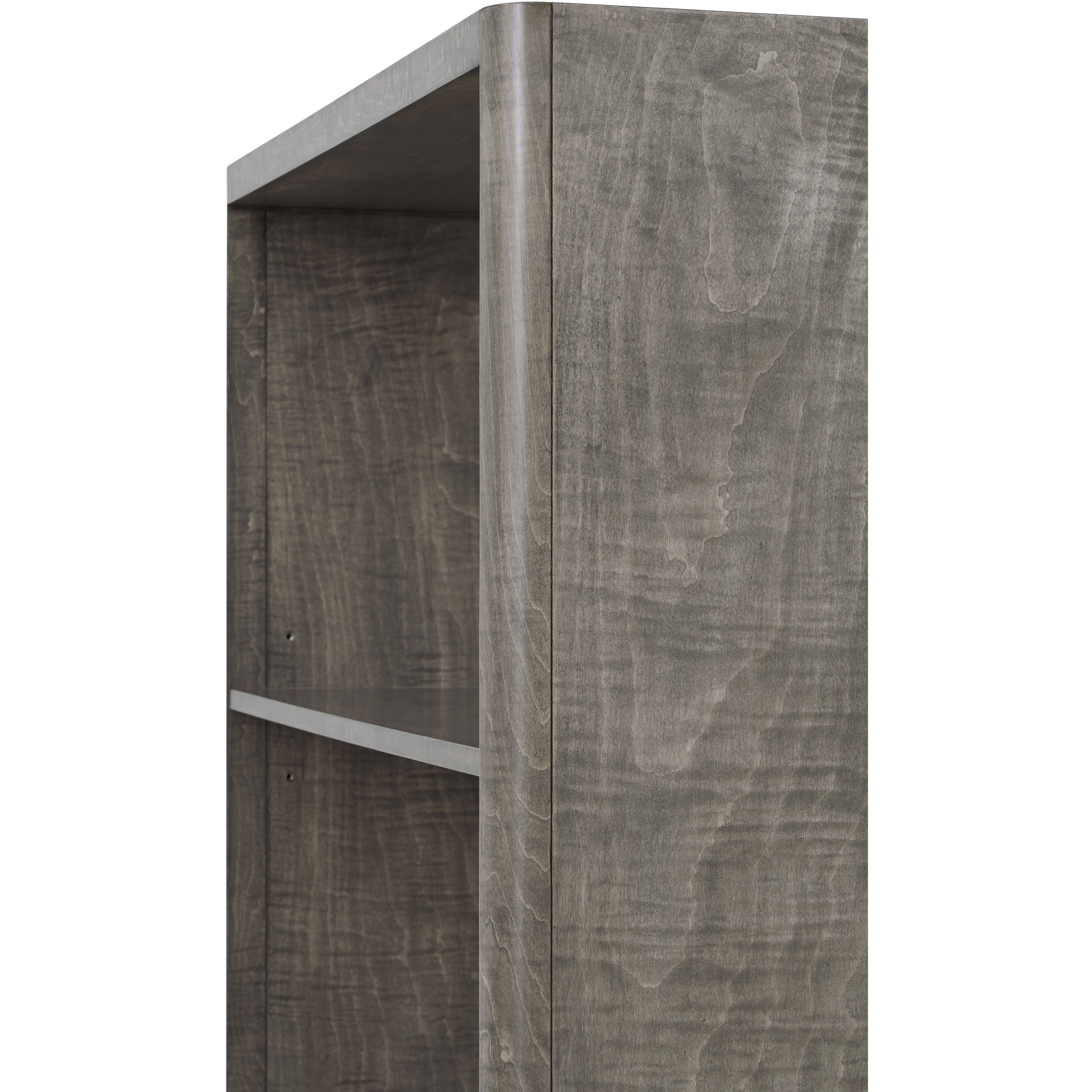 Hudson 93 X 36 X 16 inch Pebble Grey Etagere, Wooden, 5-Shelf