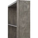 Hudson 93 X 36 X 16 inch Pebble Grey Etagere, Wooden, 5-Shelf