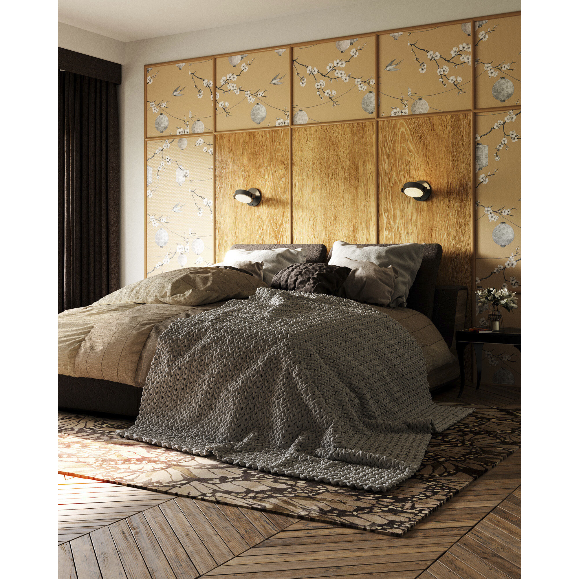 Blanco Wall/Ceiling Light Wall Light in Urban Bronze