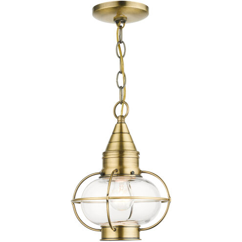 Newburyport 1 Light 8.75 inch Outdoor Pendant/Chandelier