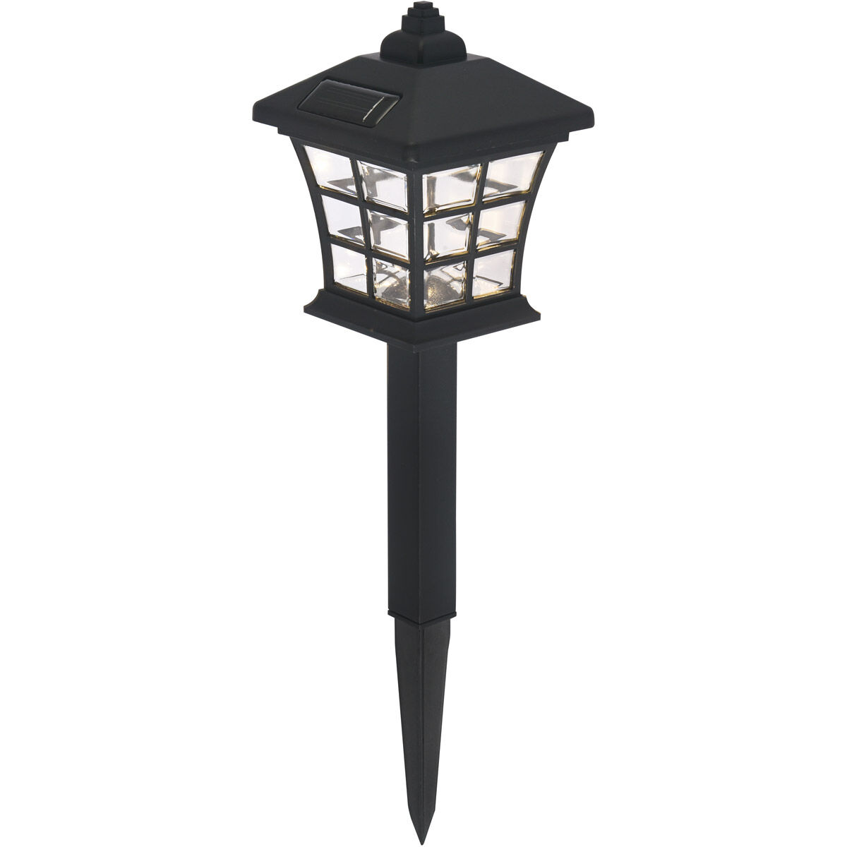 Dux 0.08 watt Black Outdoor Path Light, Pack of 6
