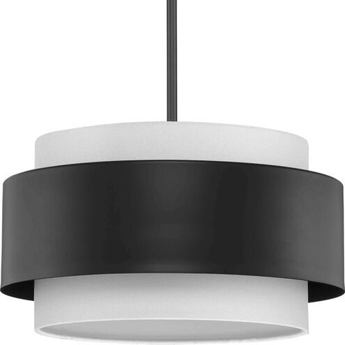 Silva 3 Light 16 inch Matte Black Pendant Ceiling Light, Design Series