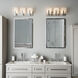 Arc 3 Light 21.5 inch Soft Gold Bath Sconce Wall Light