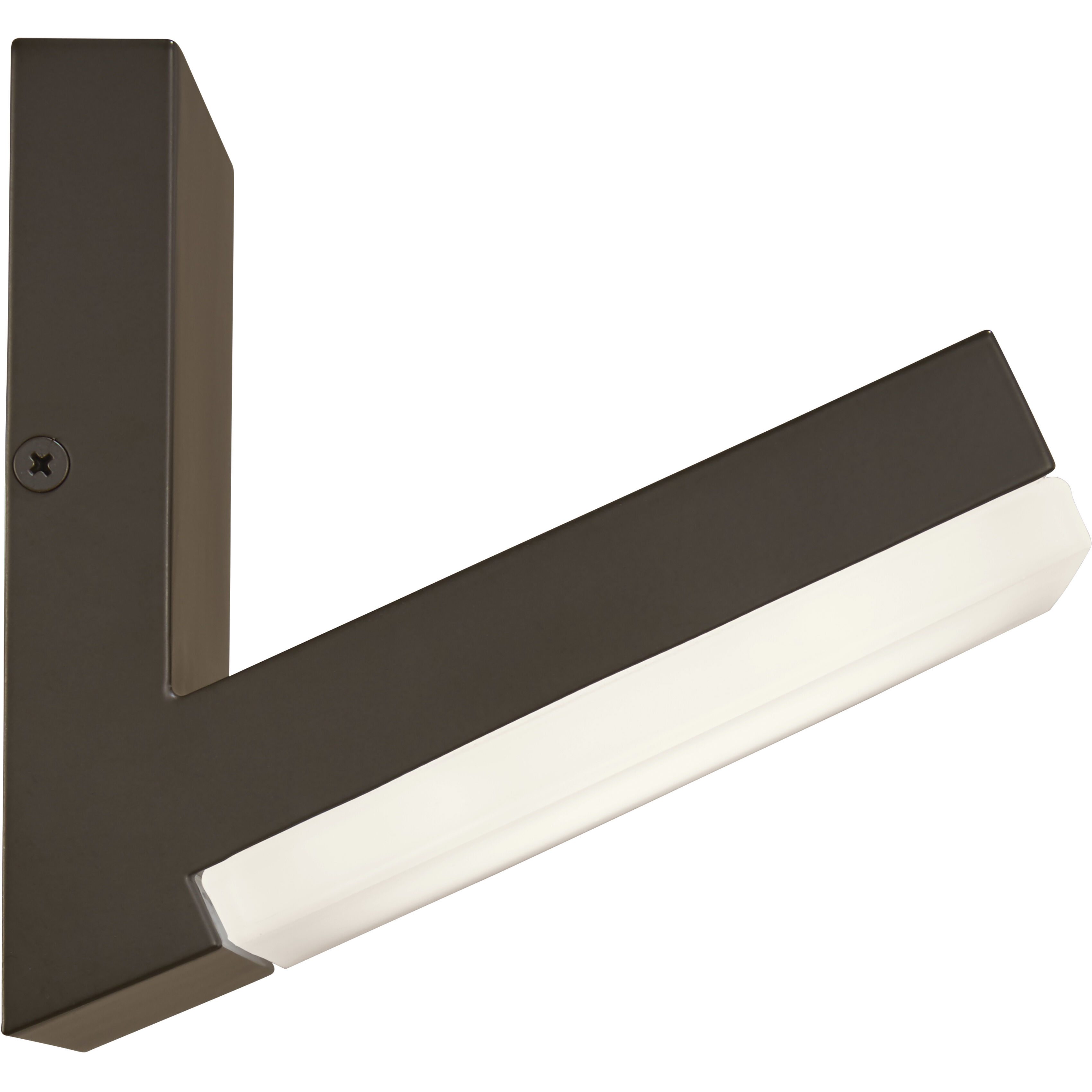 Angle LED 6 inch Oil Rubbed Bronze Wall Sconce Wall Light, Outdoor