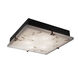 Lumenaria LED 16.5 inch Polished Chrome Flush Mount Ceiling Light in 3000 Lm LED