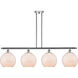 Ballston Large Farmhouse Chicken Wire 4 Light 48 inch Polished Chrome Island Light Ceiling Light, Ballston