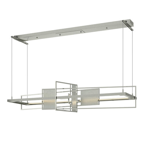 Summer LED 54.2 inch Sterling and Vintage Platinum Pendant Ceiling Light in Sterling/Vintage Platinum