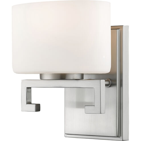 Privet LED 6.75 inch Brushed Nickel Wall Sconce Wall Light