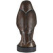 Horus Bird Dark Brown Decorative Object