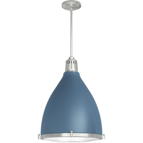 Bluff View 3 Light 16 inch Indigo Blue Pendant Ceiling Light