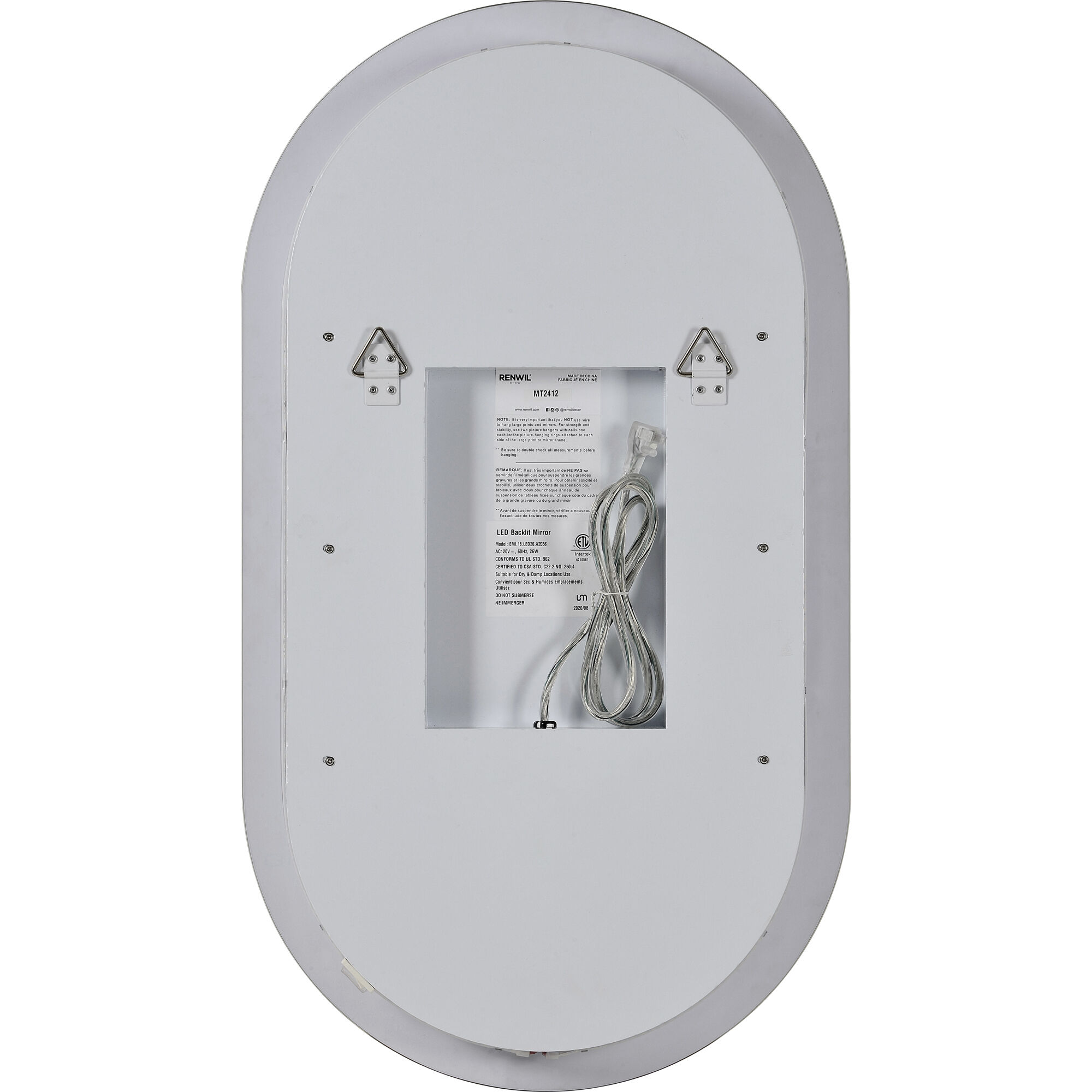 Kato 36 X 20 inch LED Mirror