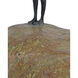 Man on Rock 14.75 X 12.5 inch Sculpture, Small