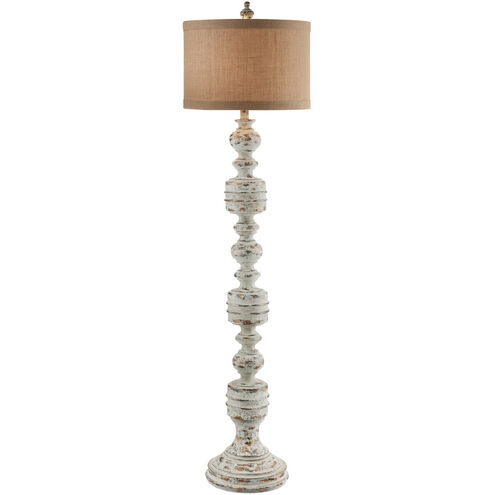 Brunello 70 inch 150.00 watt Handfinished Stone Washed Bronze Floor Lamp Portable Light