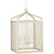 Wanstead 4 Light 16 inch Vanilla Lantern Chandelier Ceiling Light