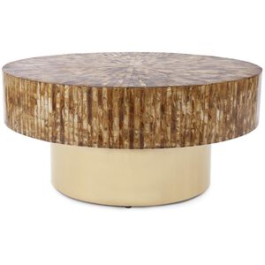 Venchi 40 X 18 inch Amber Coffee Table