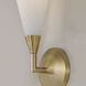 Gatsby 1 Light 5 inch Matte Brass Sconce Wall Light