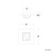 Beyond Promenade LED 9 inch Aged Brass Flush Mount Ceiling Light