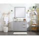 Blake 42 X 22 X 34 inch Grey Vanity Sink Set