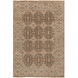 Cheshire 102 X 66 inch Charcoal, Light Gray, Khaki, Bright Blue Rug