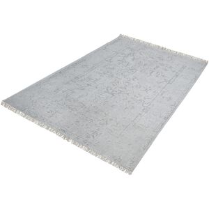Belleville 96 X 30.7 inch Gray with Silver Rug