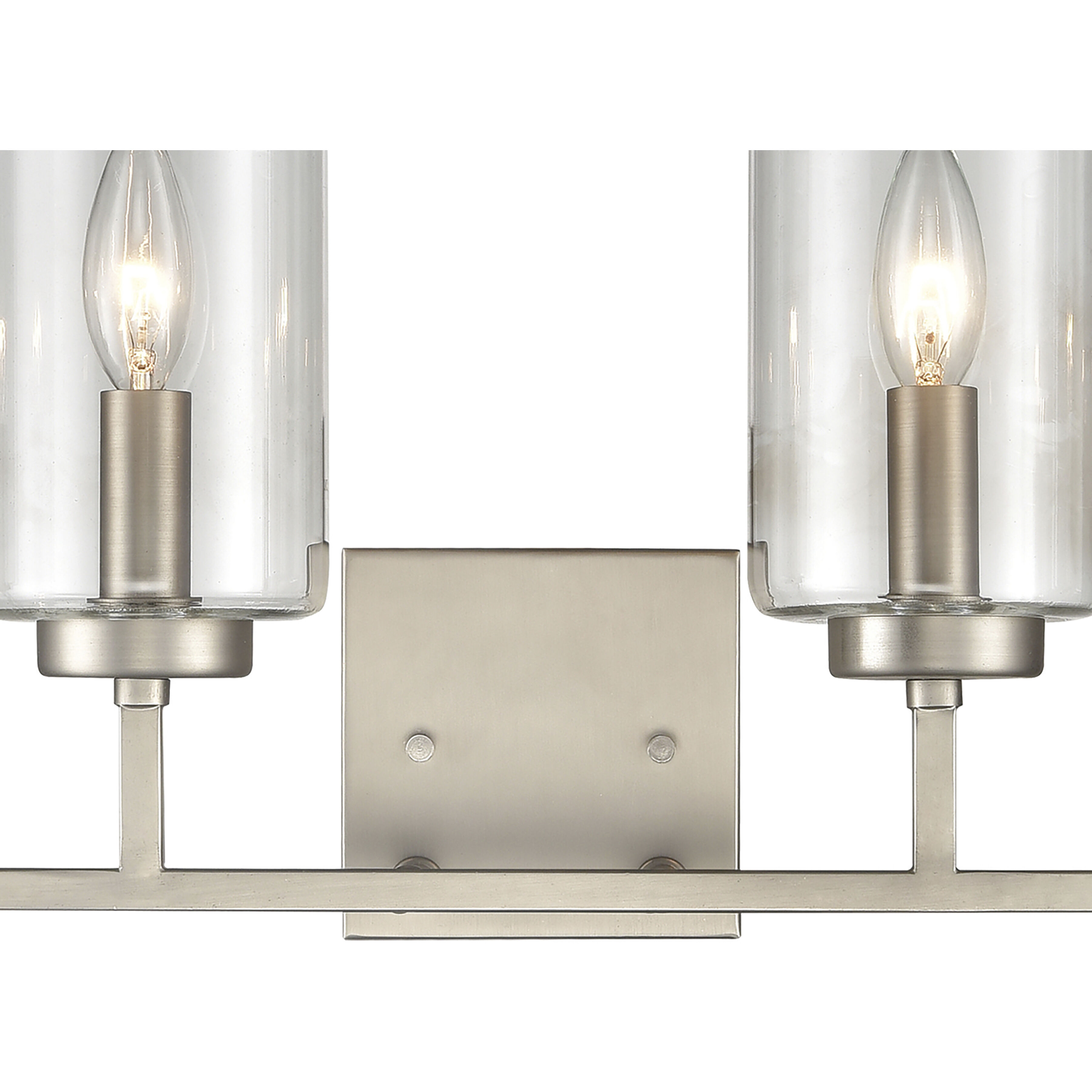 West End 4 Light 29.75 inch Brushed Nickel Vanity Light Wall Light