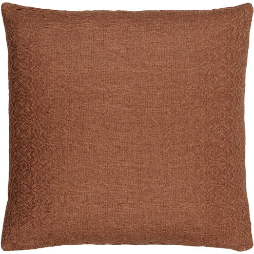 Dwight 22 X 22 inch Burnt Orange Accent Pillow