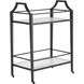 Torrey Black/White Bar Cart