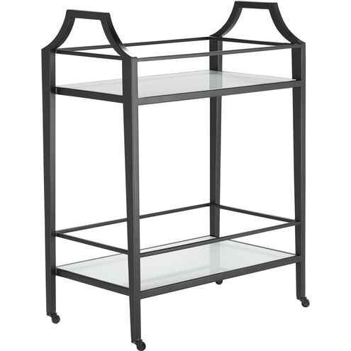 Torrey Black/White Bar Cart