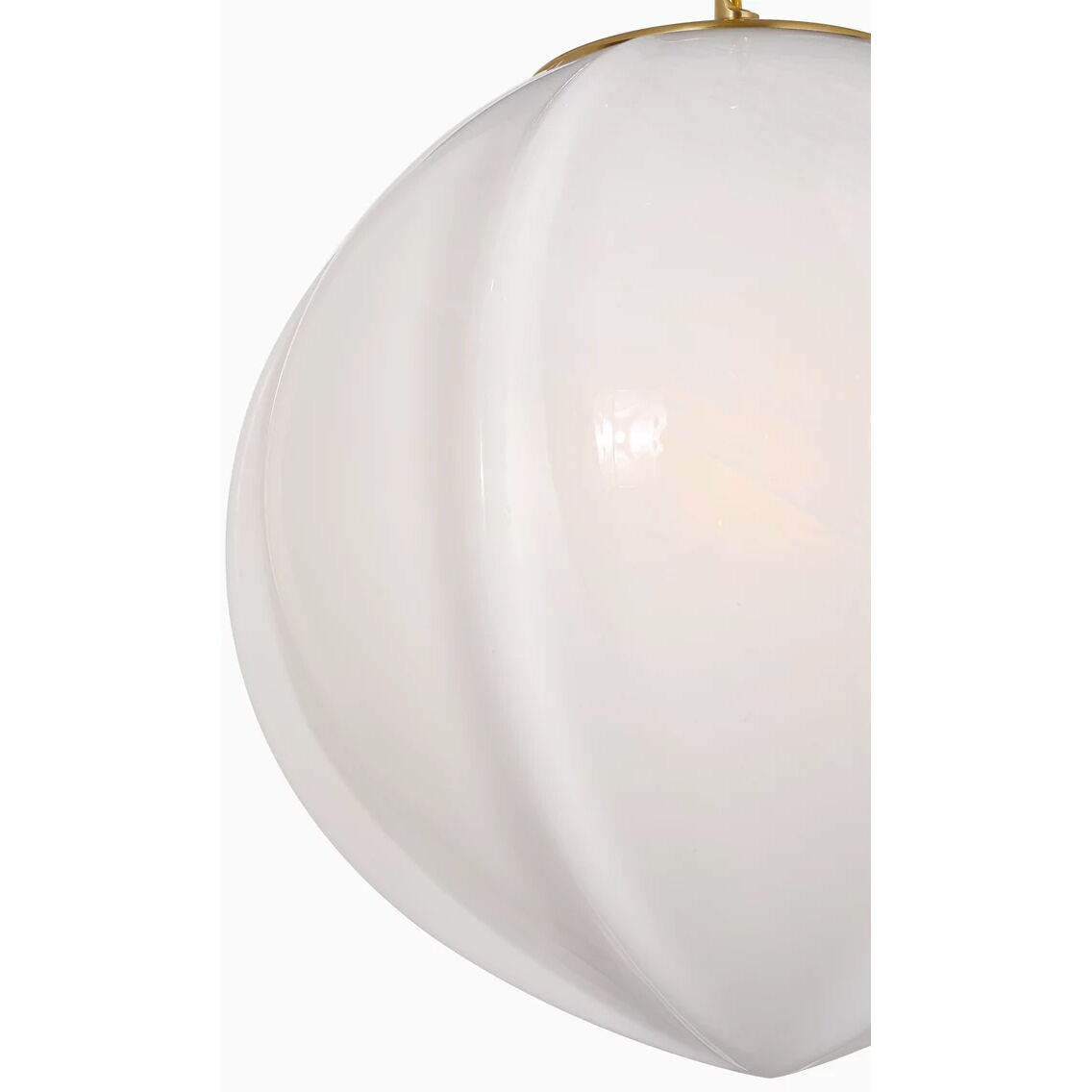 AERIN Rae LED 17.25 inch Hand-Rubbed Antique Brass Pendant Ceiling Light