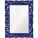 Chateau 42 X 31.5 inch Navy Mirror