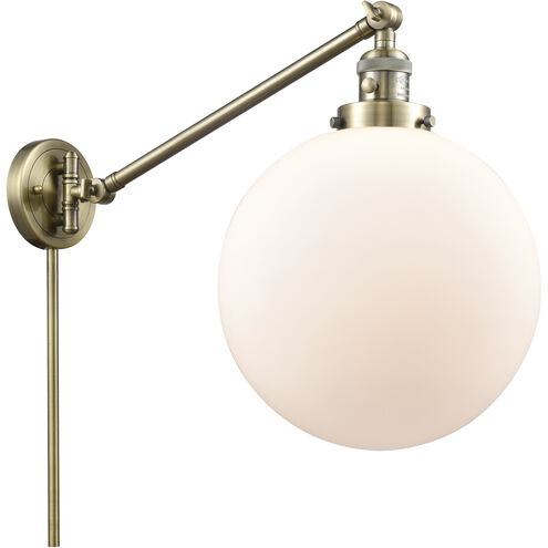 XX-Large Beacon 1 Light 12.00 inch Swing Arm Light/Wall Lamp
